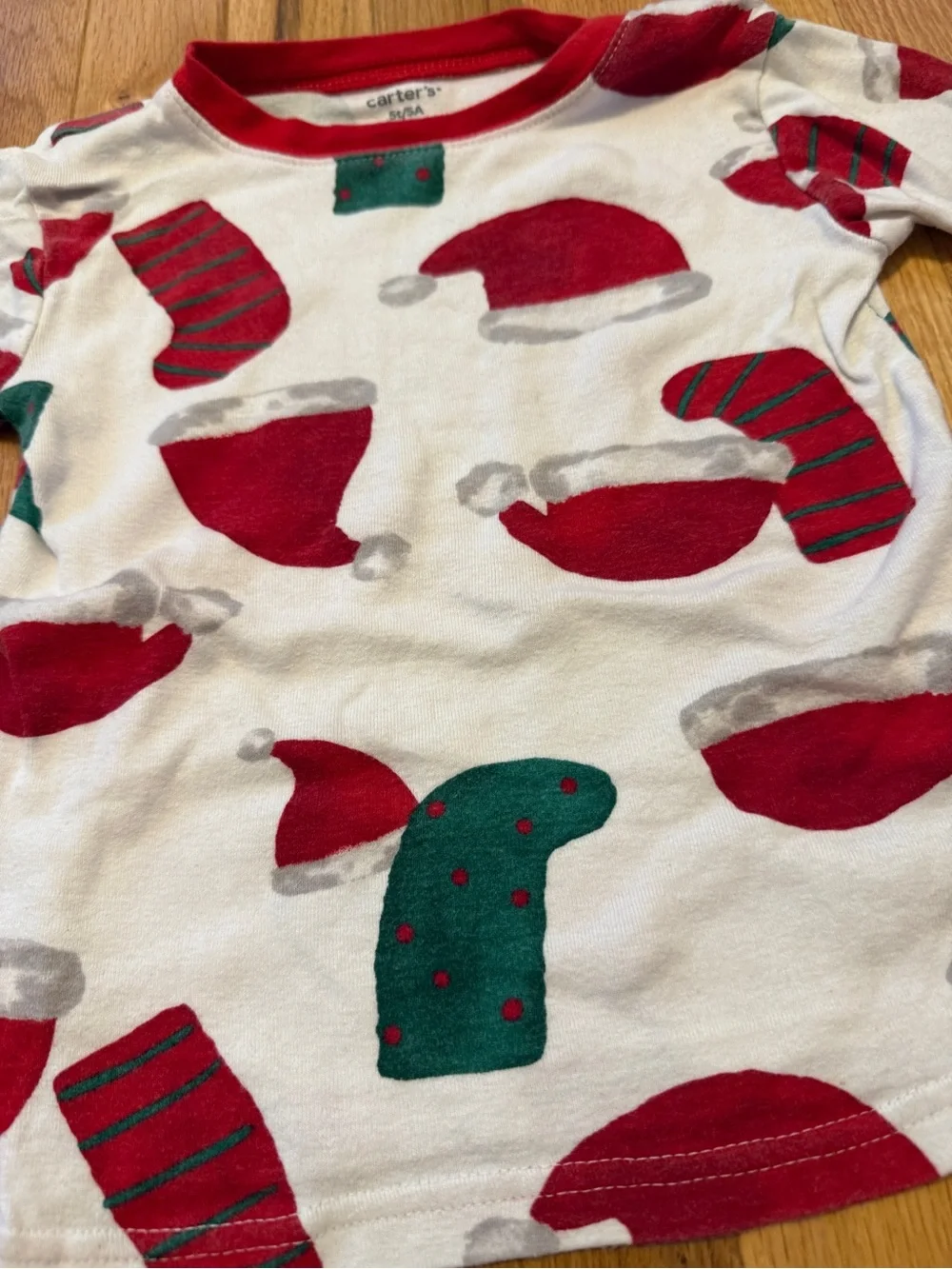 Carter's Christmas Pajamas- 5T